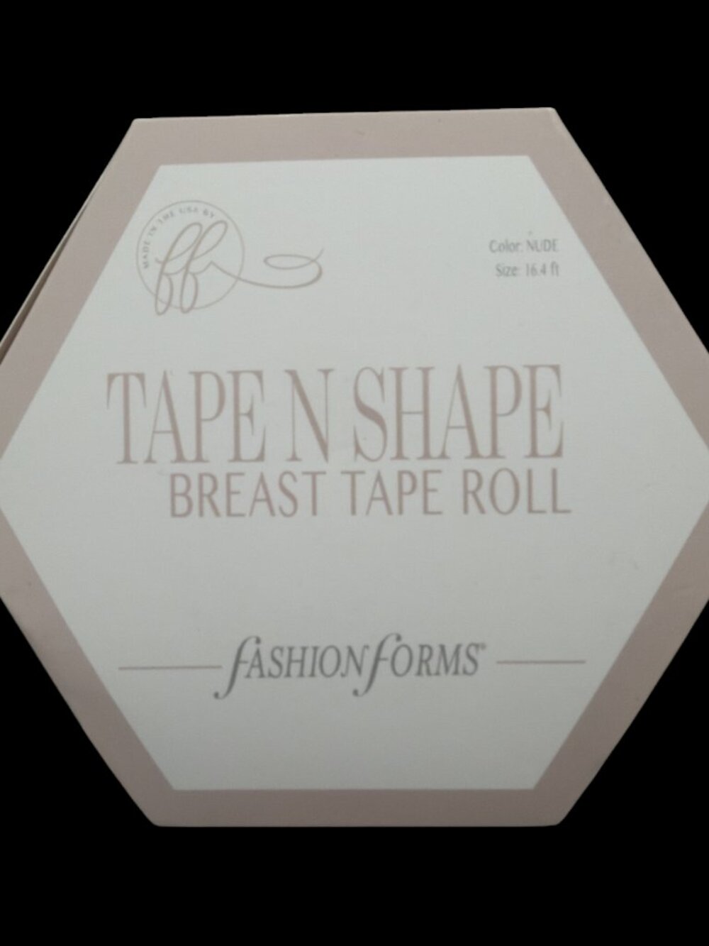Tape N Shape Breast Tape Roll Adhesive Fashion Forms Nude 16.4 ft. NEW in Box